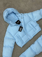 Chaqueta Trapstar Decoded 2.0 Azul Hielo