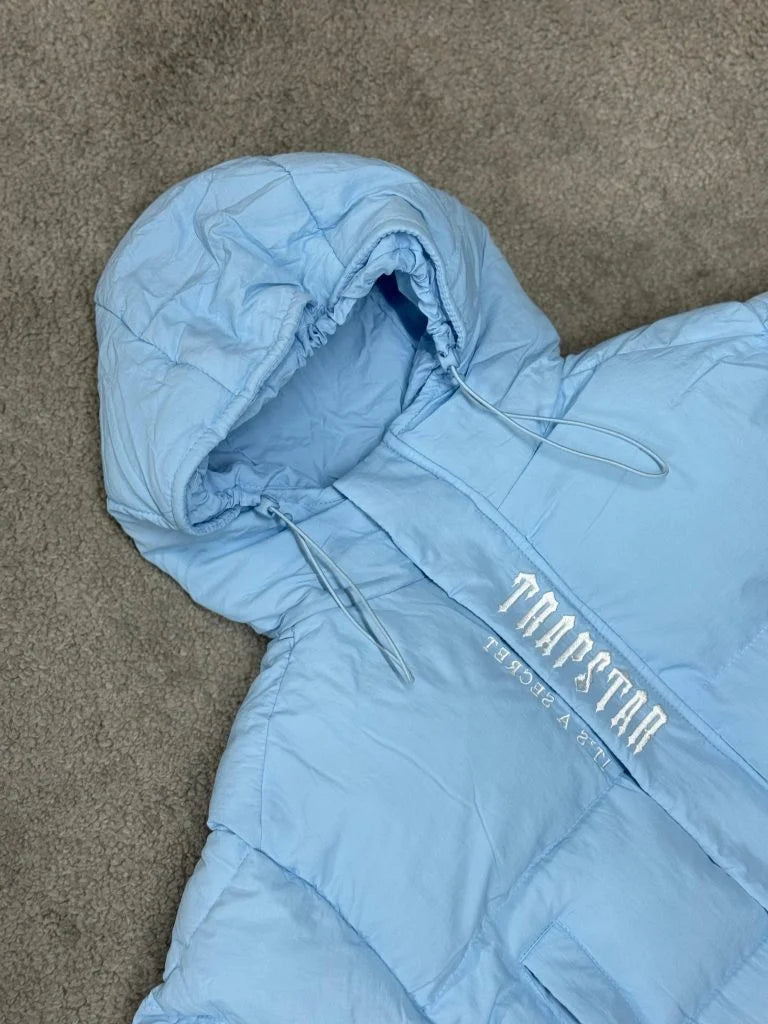 Chaqueta Trapstar Decoded 2.0 Azul Hielo