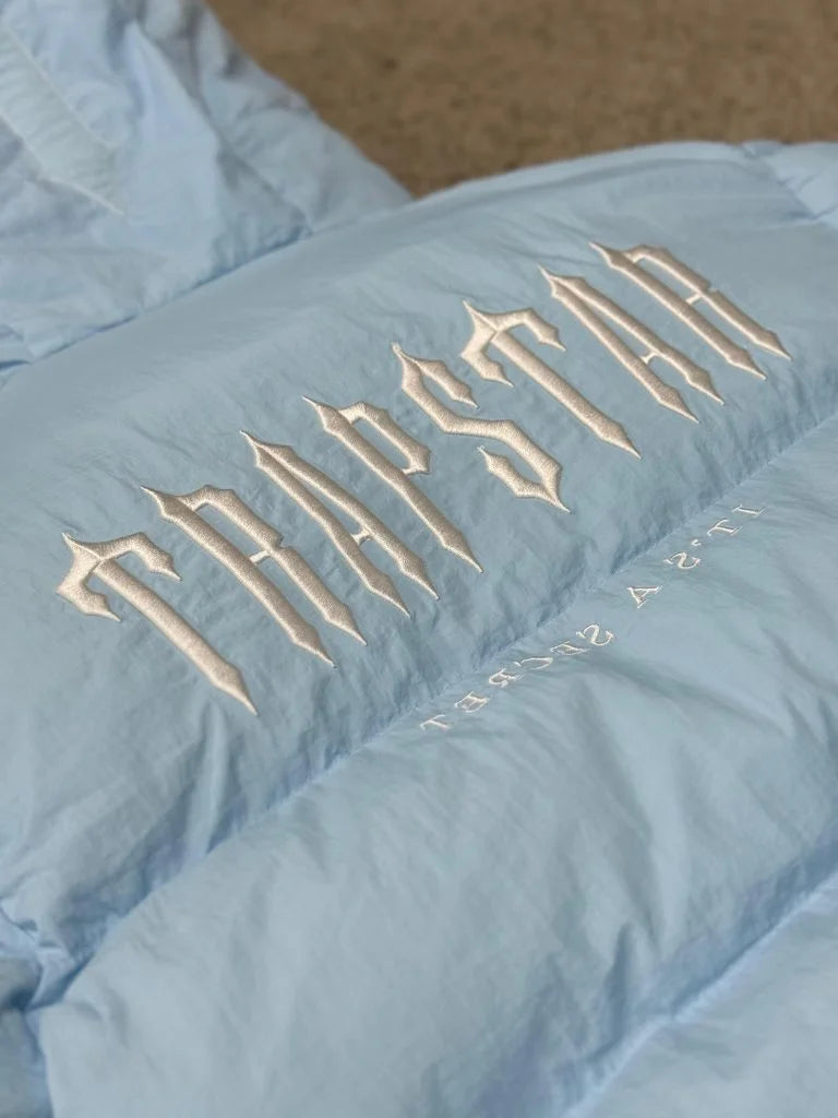 Chaqueta Trapstar Decoded 2.0 Azul Hielo