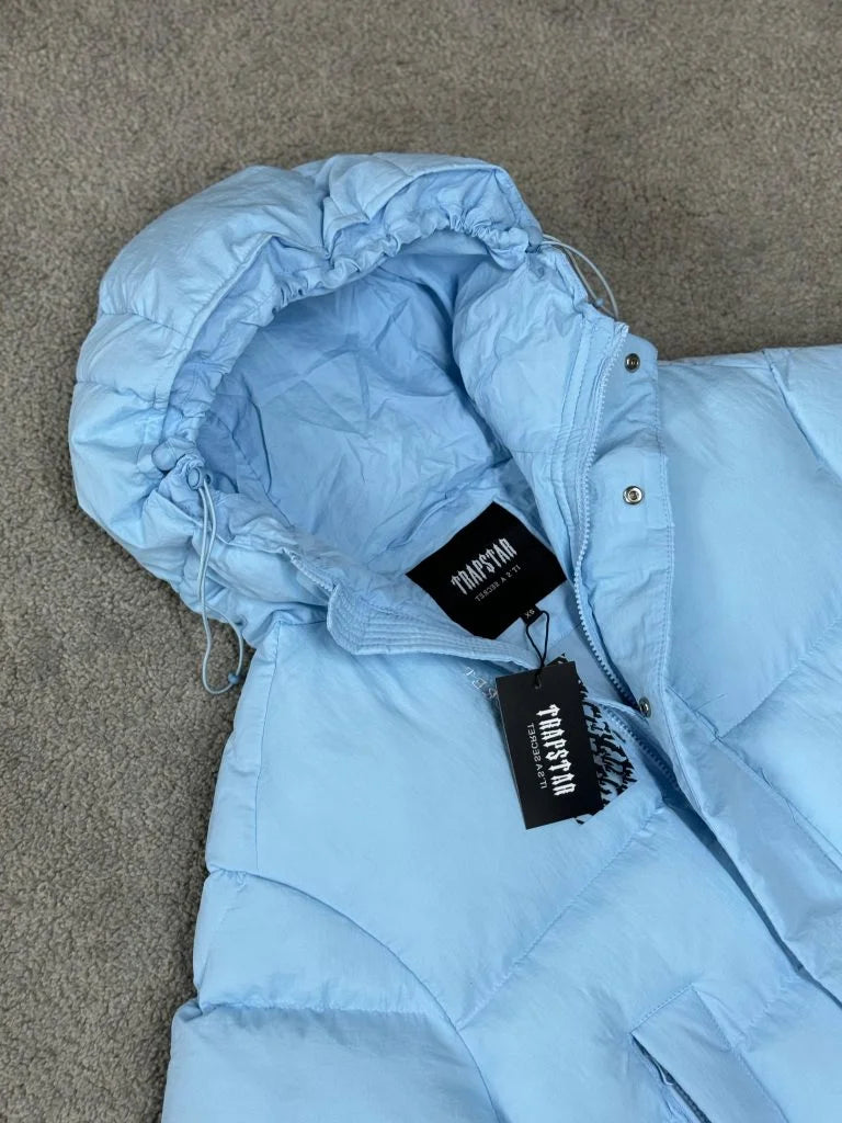 Chaqueta Trapstar Decoded 2.0 Azul Hielo