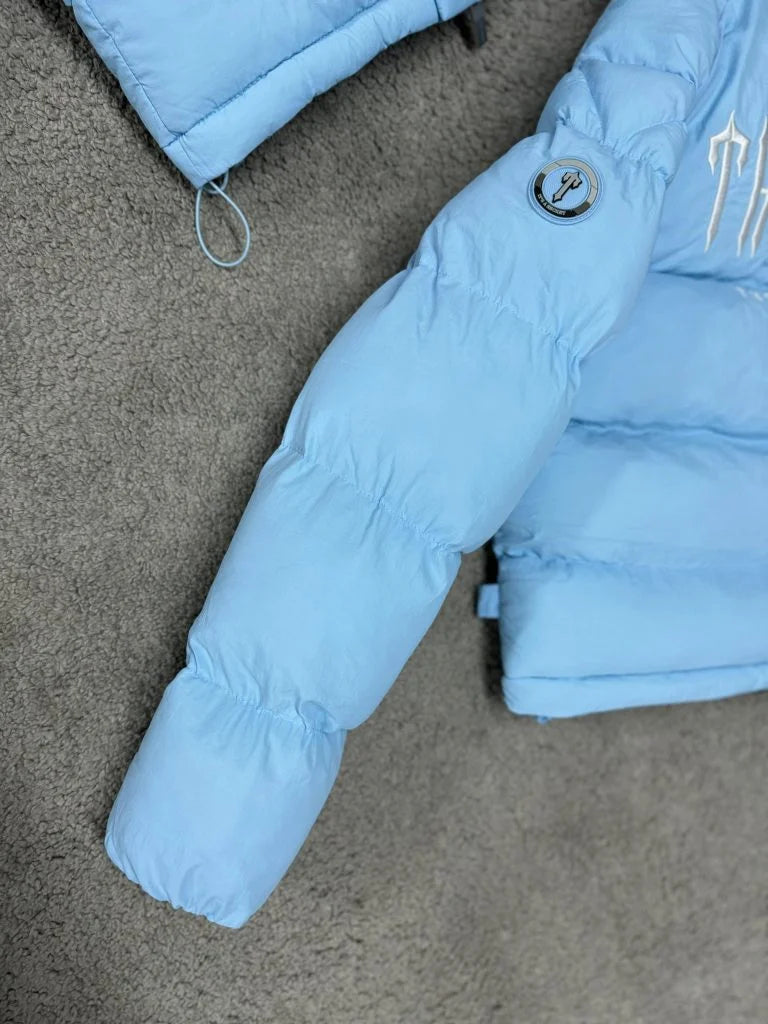 Chaqueta Trapstar Decoded 2.0 Azul Hielo
