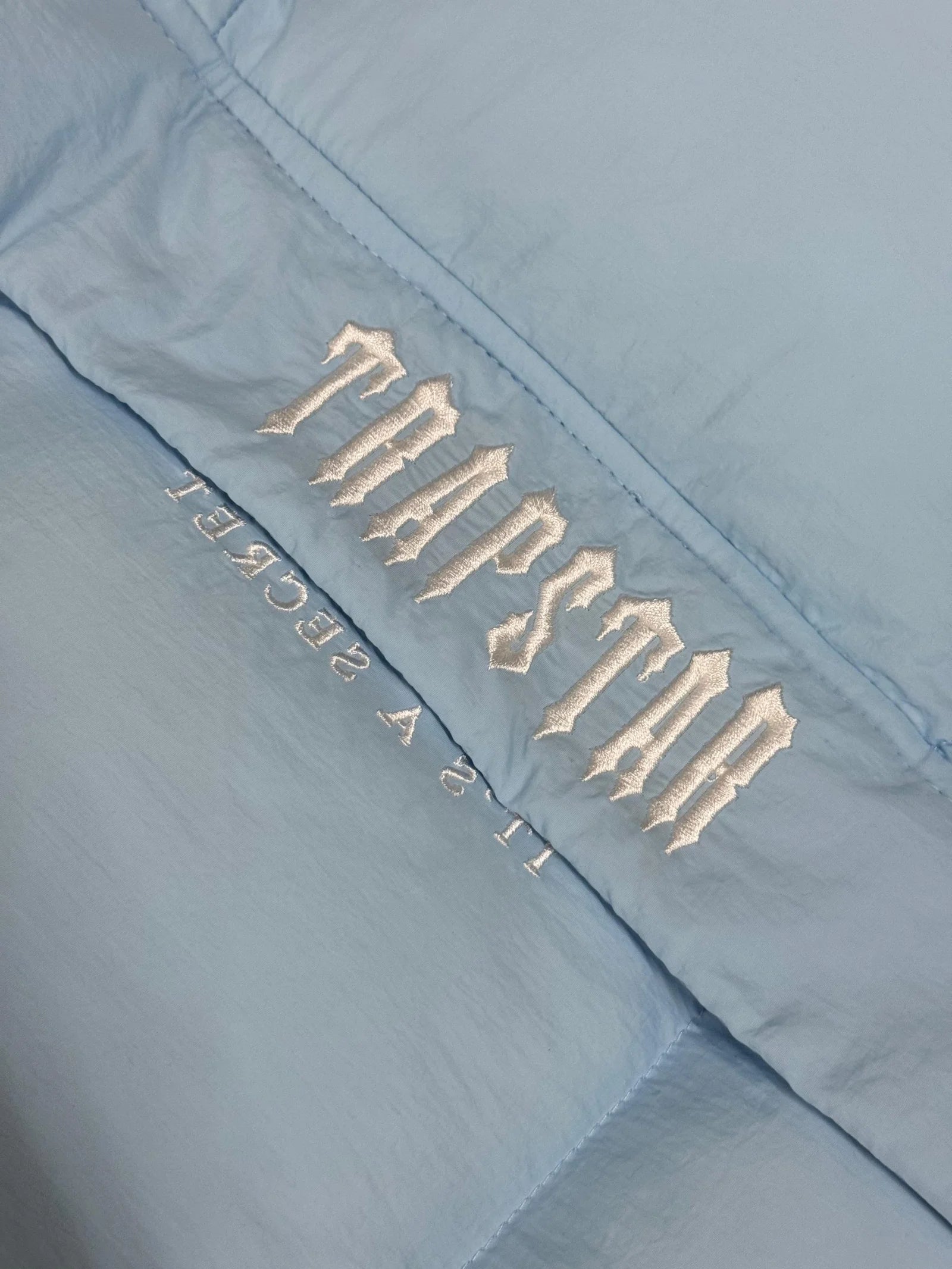 Chaqueta Trapstar Decoded 2.0 Azul Hielo