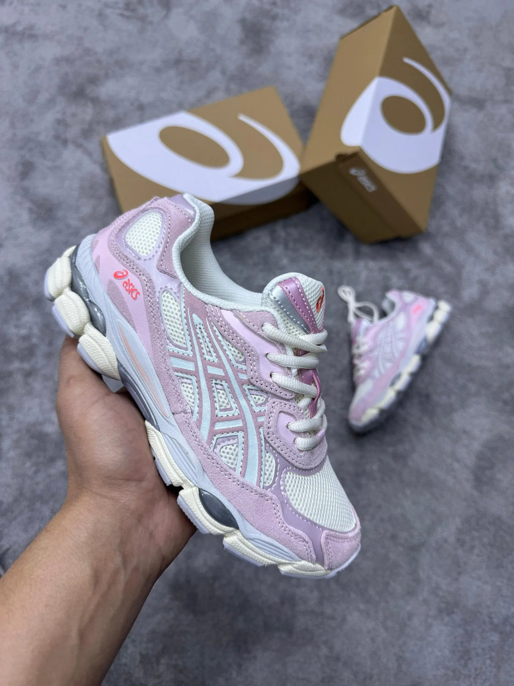 Asics Gel-NYC Beige Rosa
