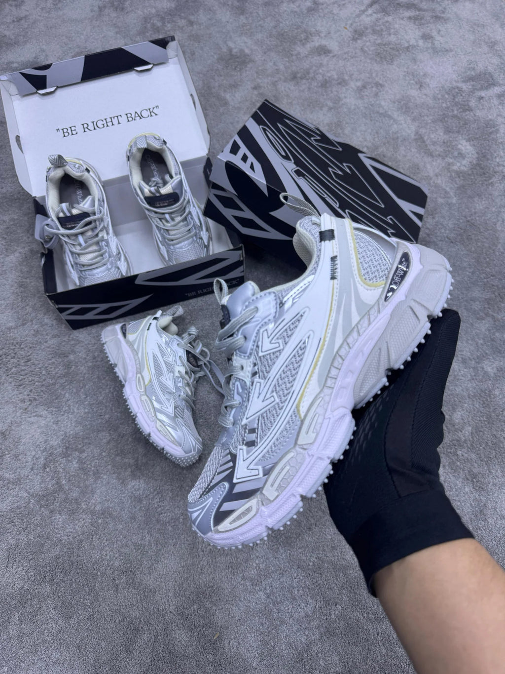 Off-White Be Right Blanco