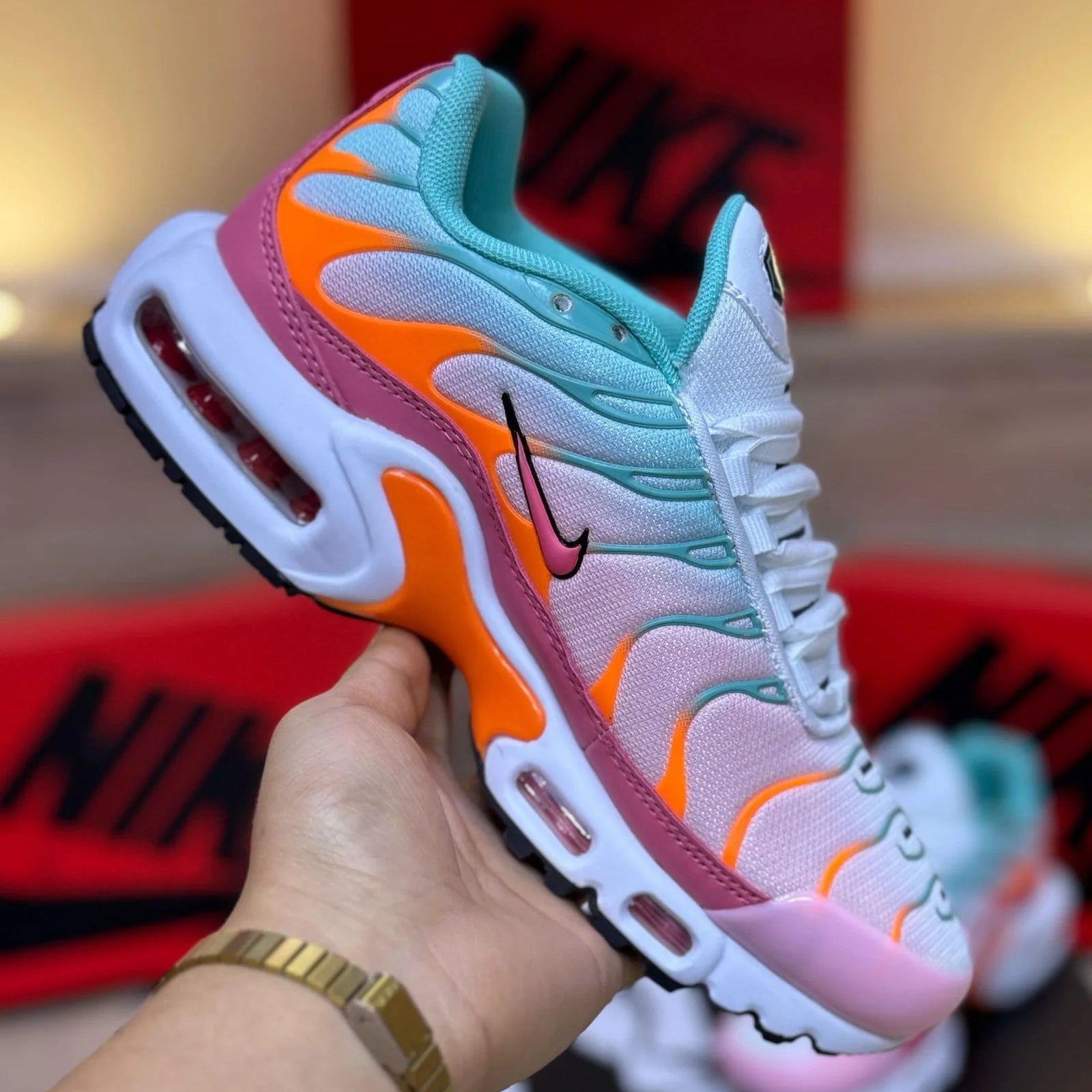 Nike TN AzulCielo Rosa