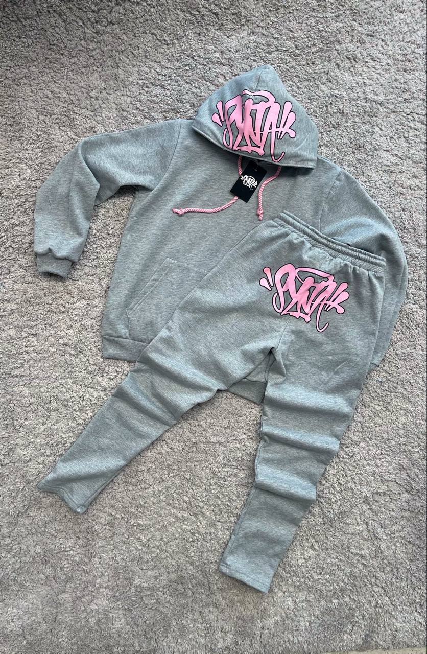 Syna Chandal Gris Rosa