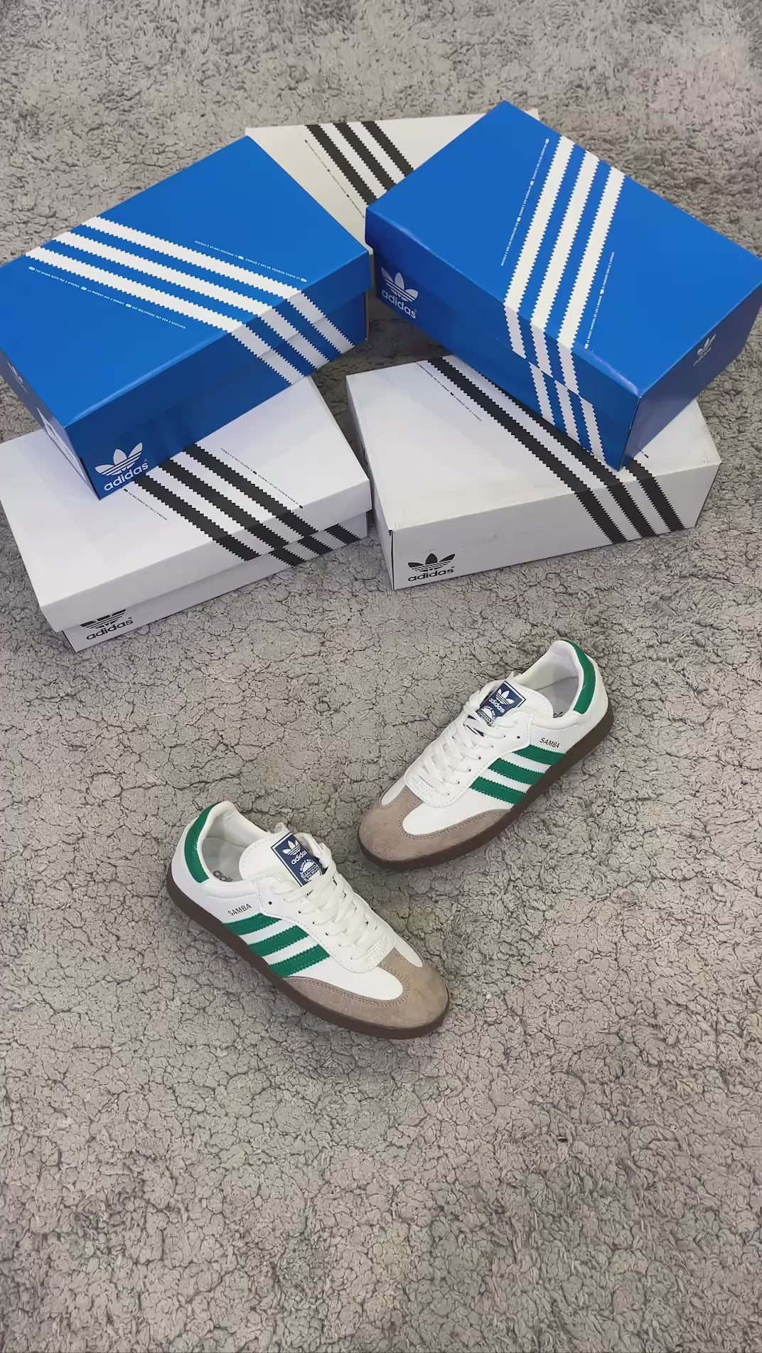 Adidas Samba Blanco Verde