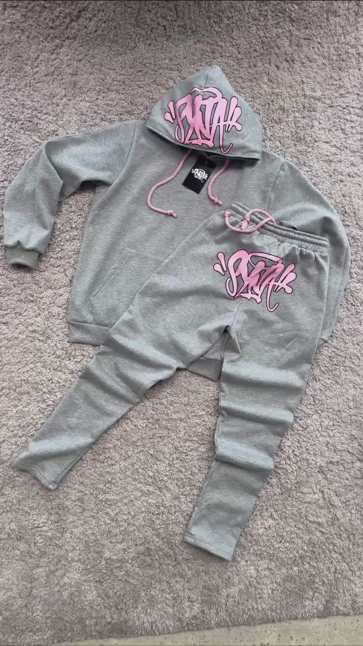 Syna Chandal Gris Rosa