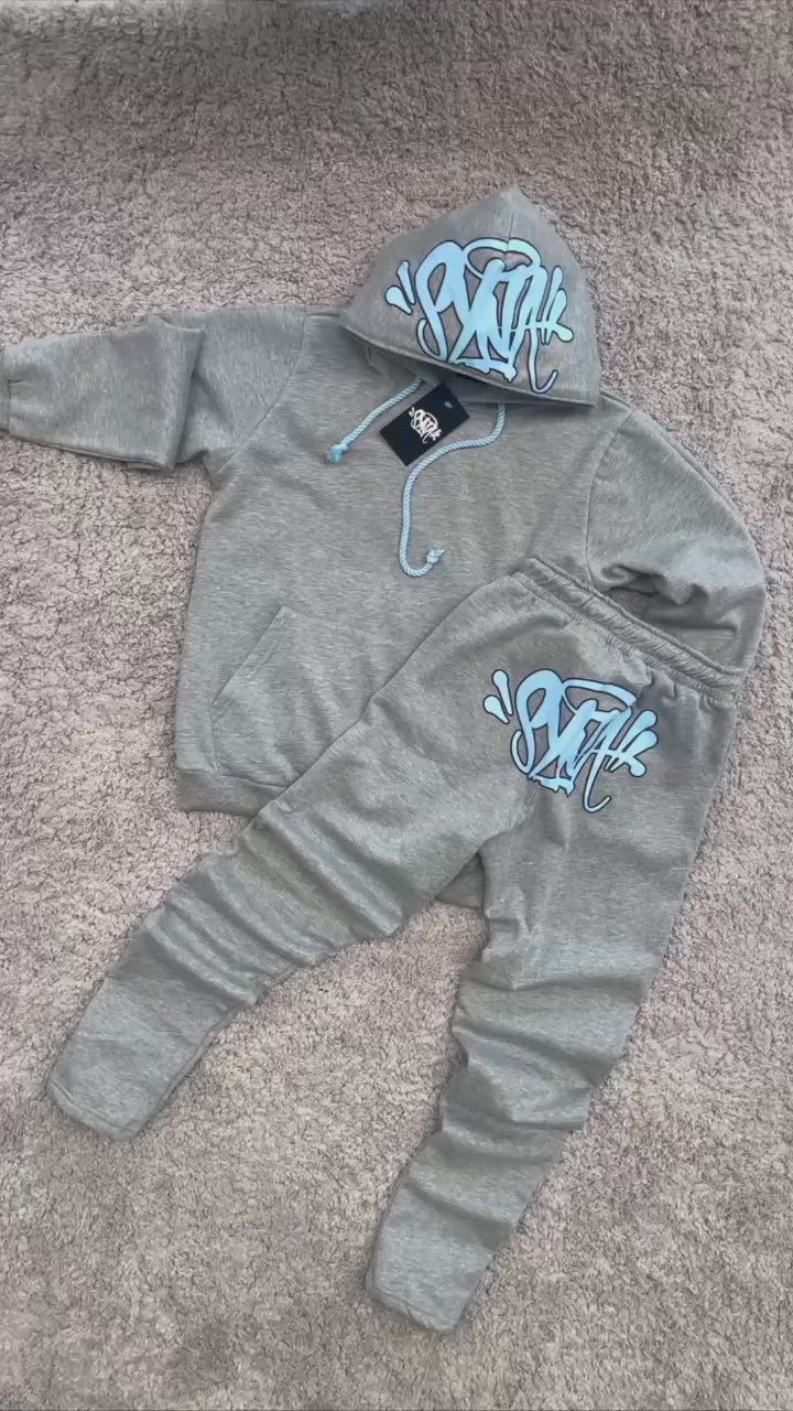 Syna Chandal Gris Azul